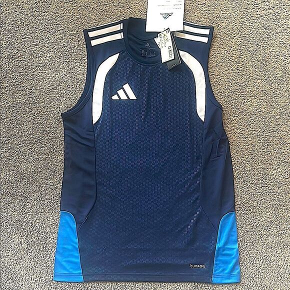 Adidas Tiro 26 Slim Fit Climacool Jersey Tank! - Picture 1 of 9